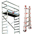 Ladders, steigers, trapladders